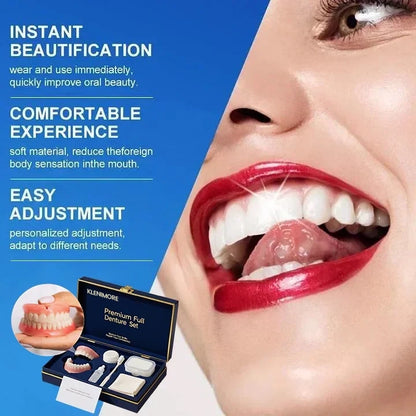 ⏰Ends Today: 70% OFF! 🌎KLENIMORE™ Custom-Fit  Dentures— Designed for Comfort and a Natural-Looking Smile
