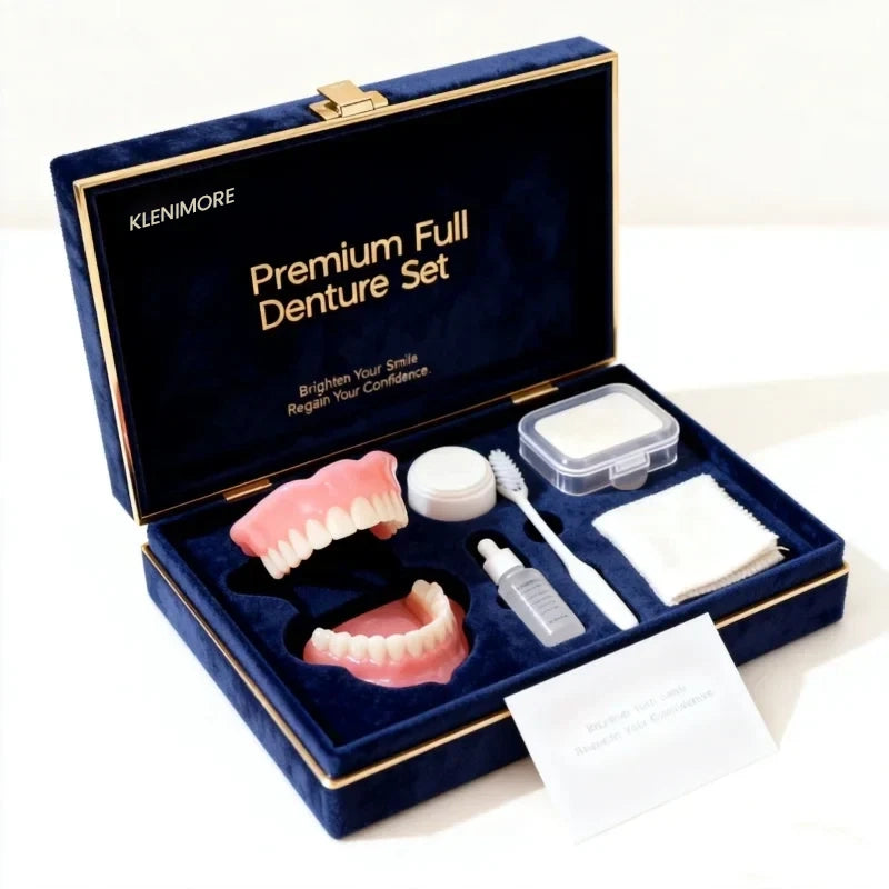 ⏰Ends Today: 70% OFF! 🌎KLENIMORE™ Custom-Fit  Dentures— Designed for Comfort and a Natural-Looking Smile